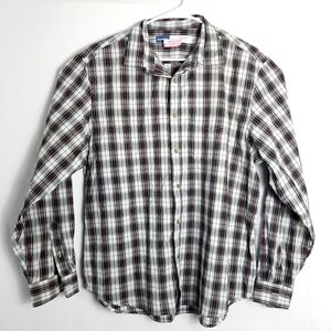 Old NAVY Men's Men's shirts button Down long sleeve collared size XL